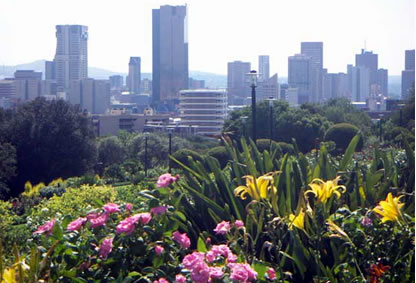 View of Pretoria City tour