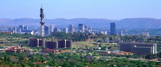 The city of Pretoria
