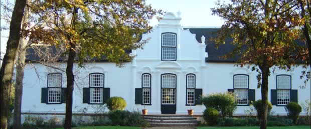 The famous Cape Dutch Architecture
